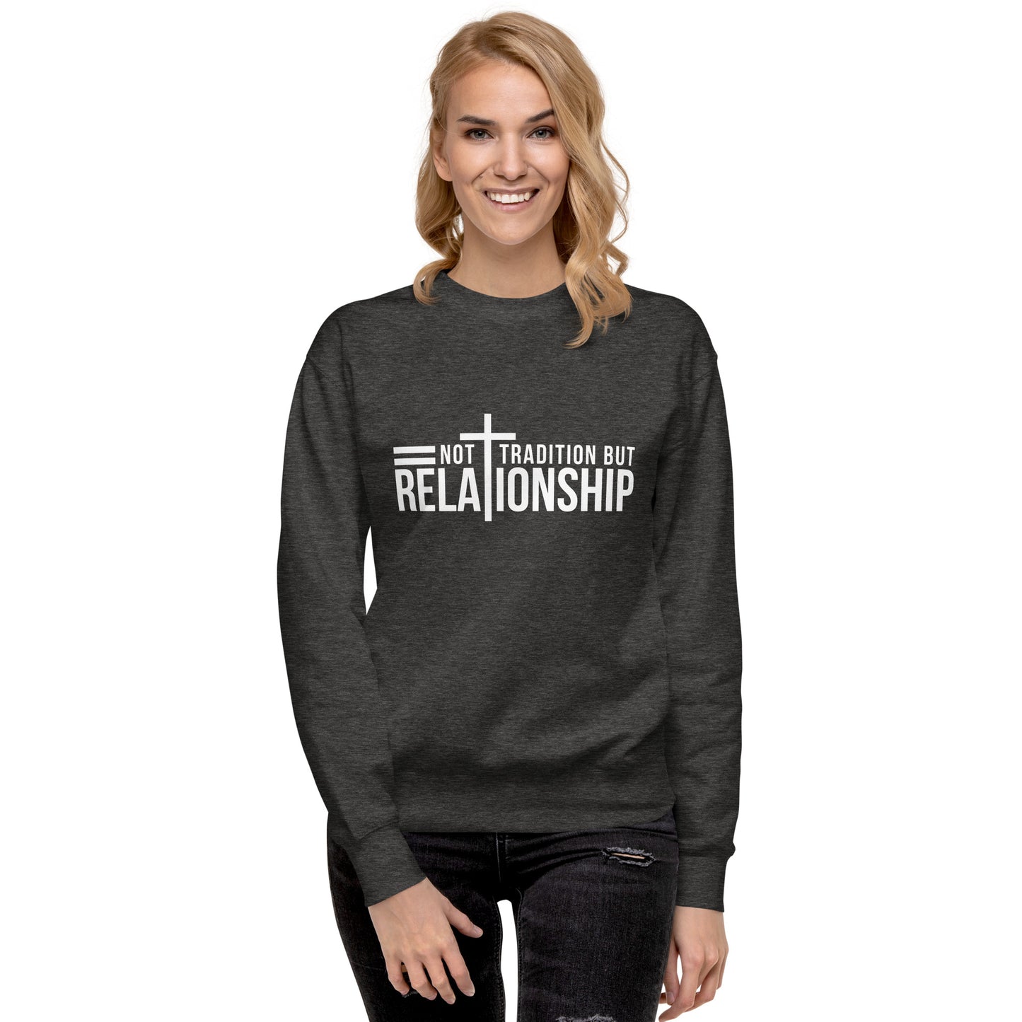 Relationship Not Tradition Sweatshirt