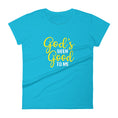 Load image into Gallery viewer, God's Been Good To Me Women's Short Sleeve T-Shirt Dk
