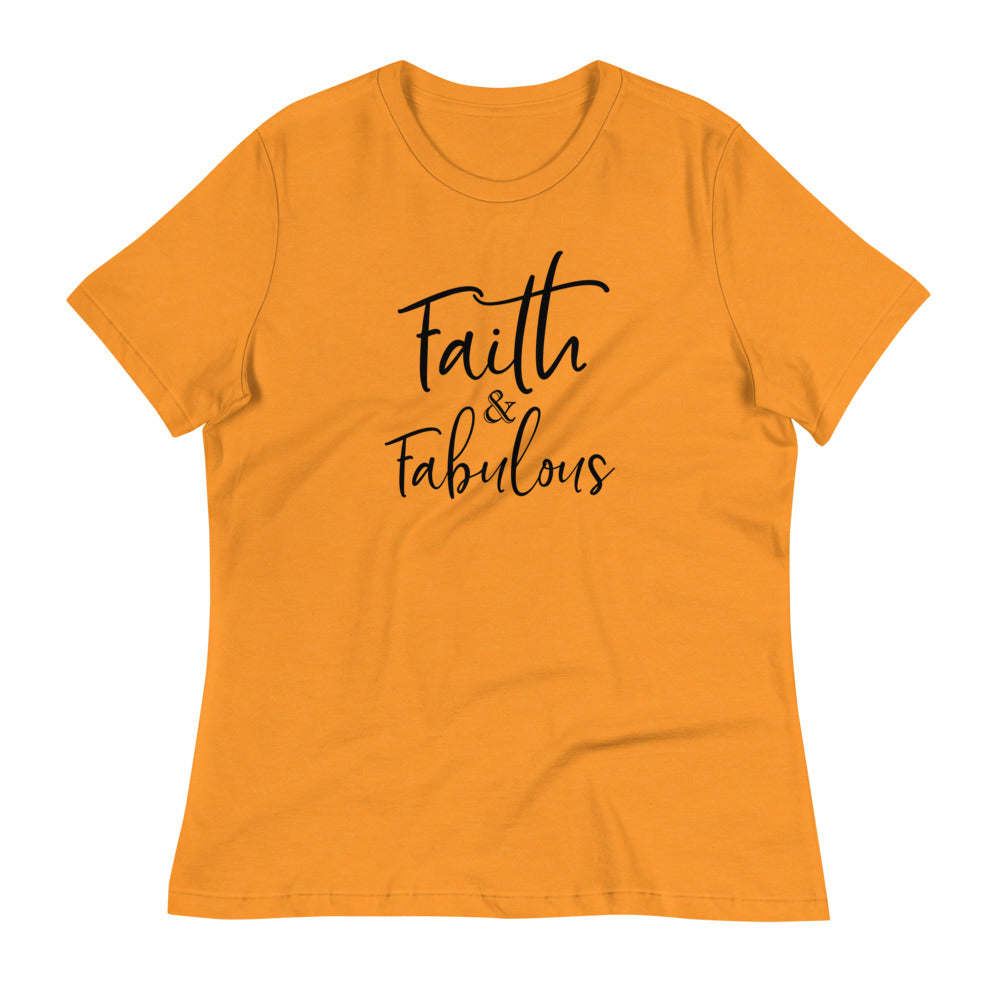 Faith & Fabulous Women's Relaxed T-Shirt