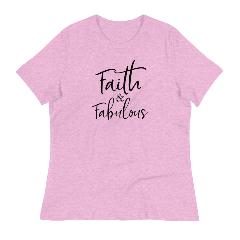 Faith & Fabulous Women's Relaxed T-Shirt